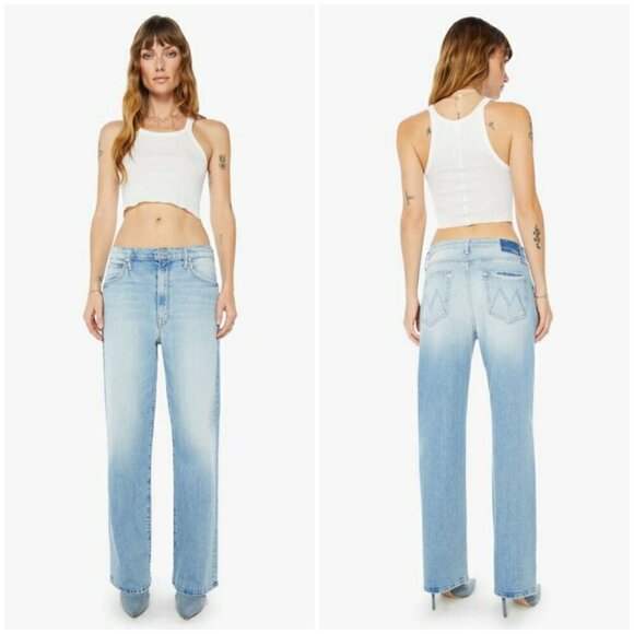 💕MOTHER SUPERIOR💕 The Spitfire Sneak Jeans ~ I Confess 27 NWT - Picture 2 of 16